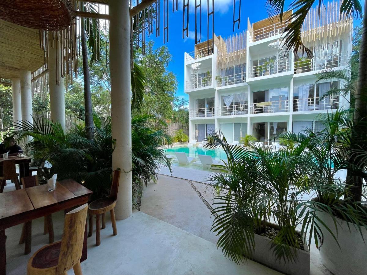 Beautiful Swim-Up Studio With Private Terrace, Pool And Jungle Gym Tulum Exteriör bild