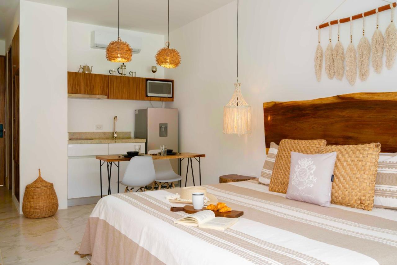 Beautiful Swim-Up Studio With Private Terrace, Pool And Jungle Gym Tulum Exteriör bild